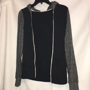 Black and grey jacket